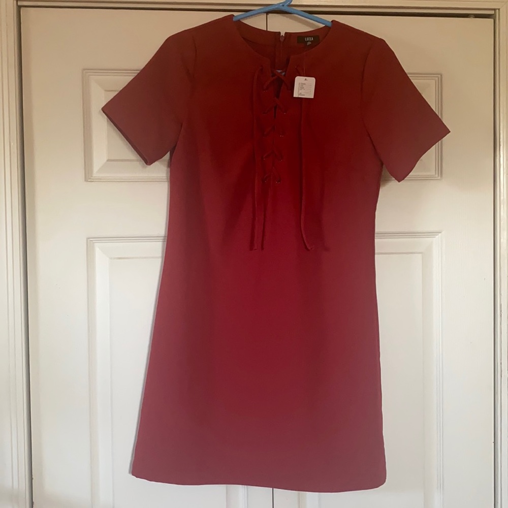 *Brand New* Lucca Dress with Lace up detailing.